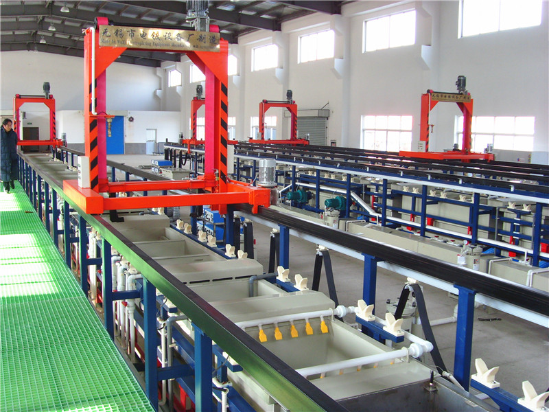 Barrel plating automatic production line