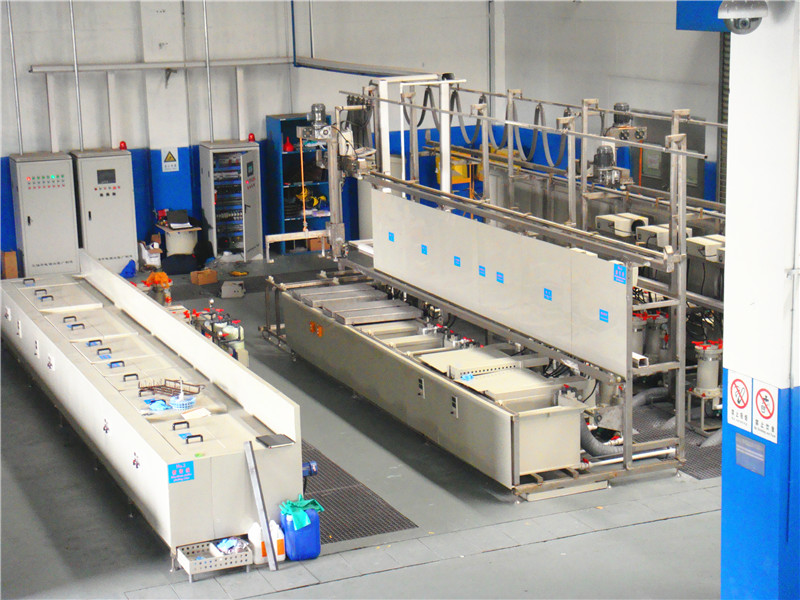 Small parts production line